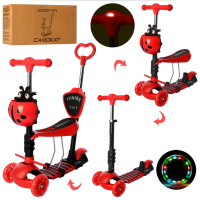 Самокат 5в1 iTrike Maxi JR 3-026-L-R (red) Самокат 5в1 iTrike Maxi JR 3-026-L-R (red)